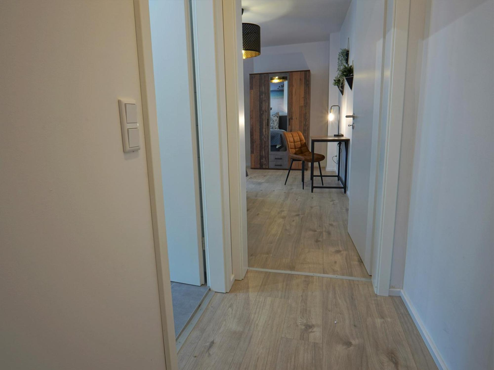"Hogulu" Brandenburg, Balkon, Neustadt, Kueche, Wassernaehe - Parkplatz Inklusive Apartamento Brandenburg  Quarto foto
