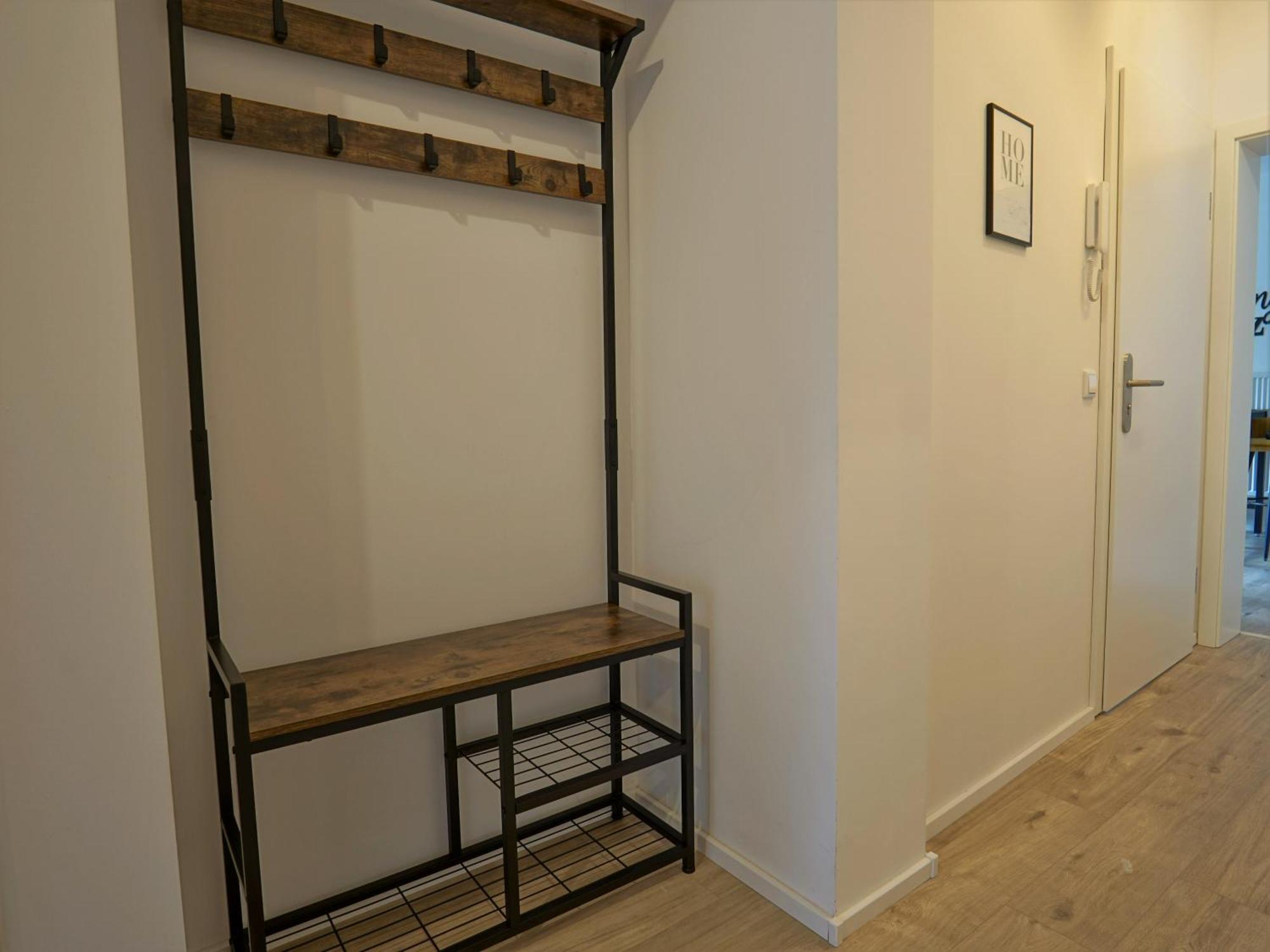 "Hogulu" Brandenburg, Balkon, Neustadt, Kueche, Wassernaehe - Parkplatz Inklusive Apartamento Brandenburg  Quarto foto